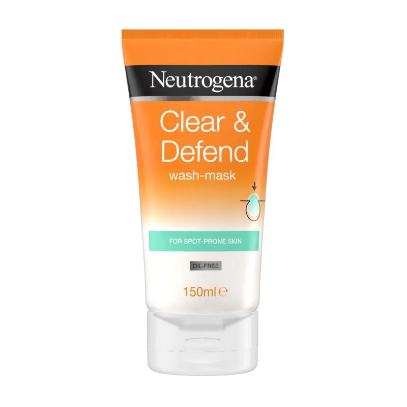 Neutrogena Clear & Defend Cleansing Face Wash Mask 150 ml